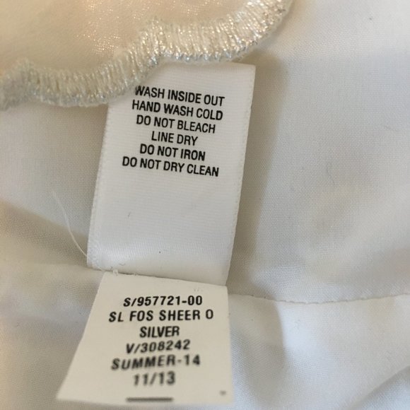 Banana Republic | Metallic Embroidery Top - Picture 8 of 8